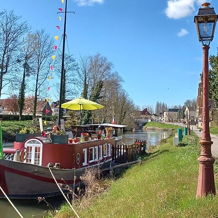 Sur La Somme A Bord De La Peniche Arche De Noe Pont-Rémy Exterior foto